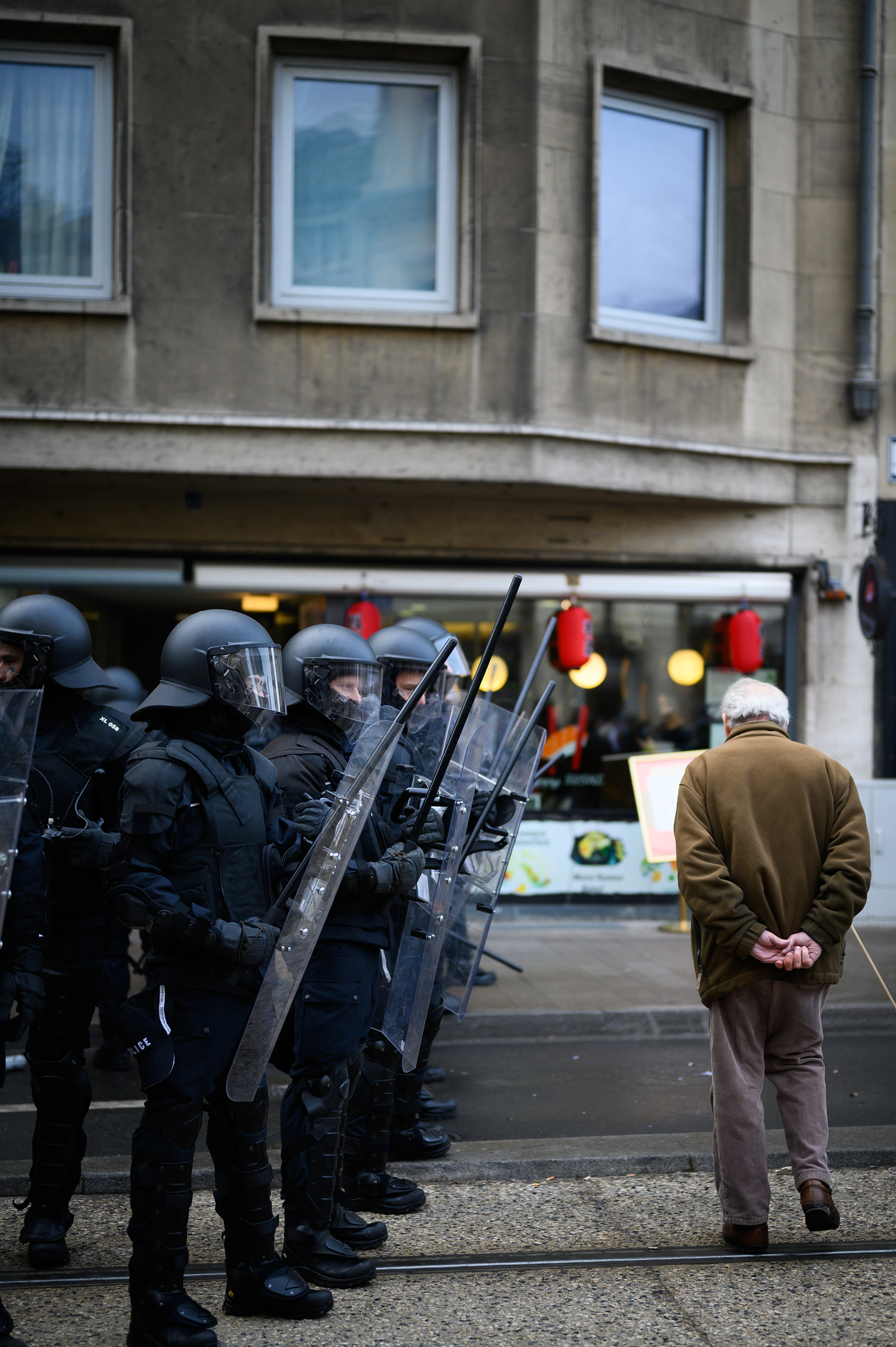 Covid protest (LU), 2021