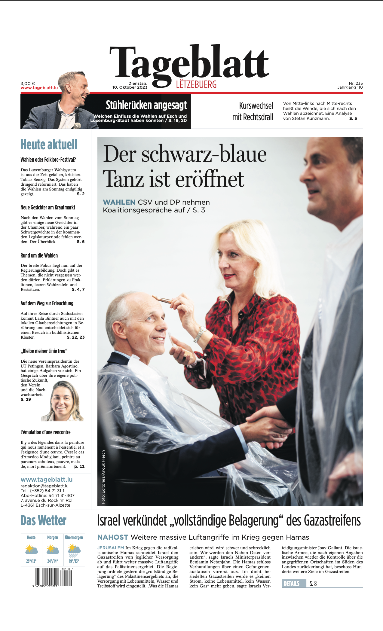 Tageblatt Cover