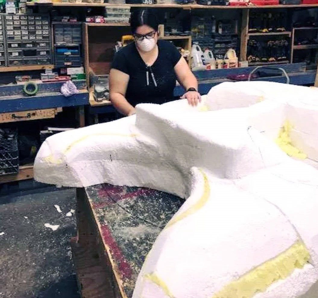 CARVING GOD OF DEATH MASK