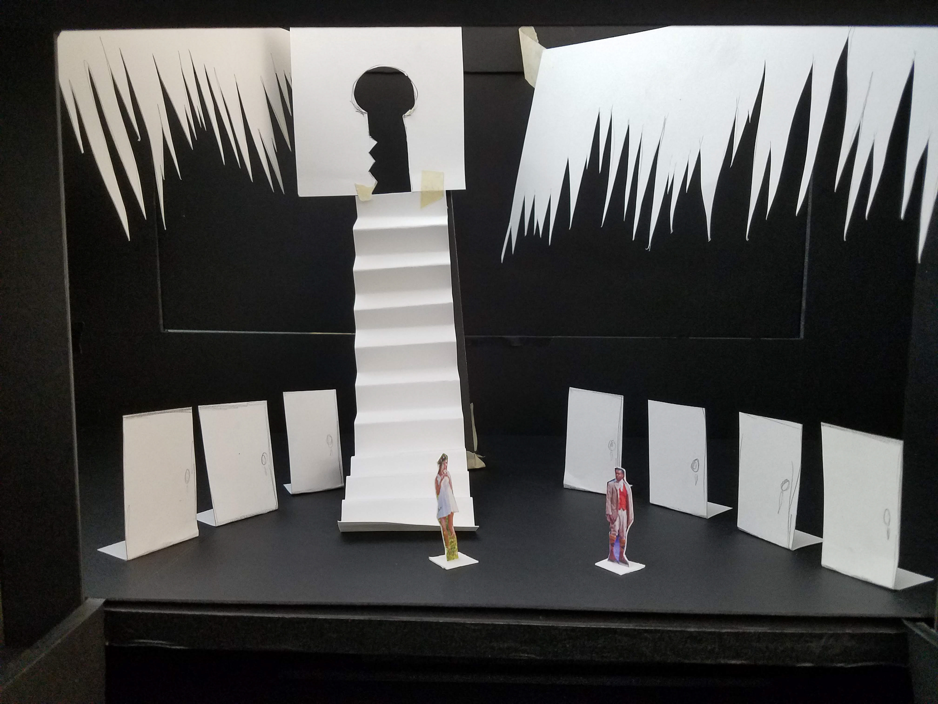 FIRST IMPULSE WHITE MODEL 1/2" SCALE
