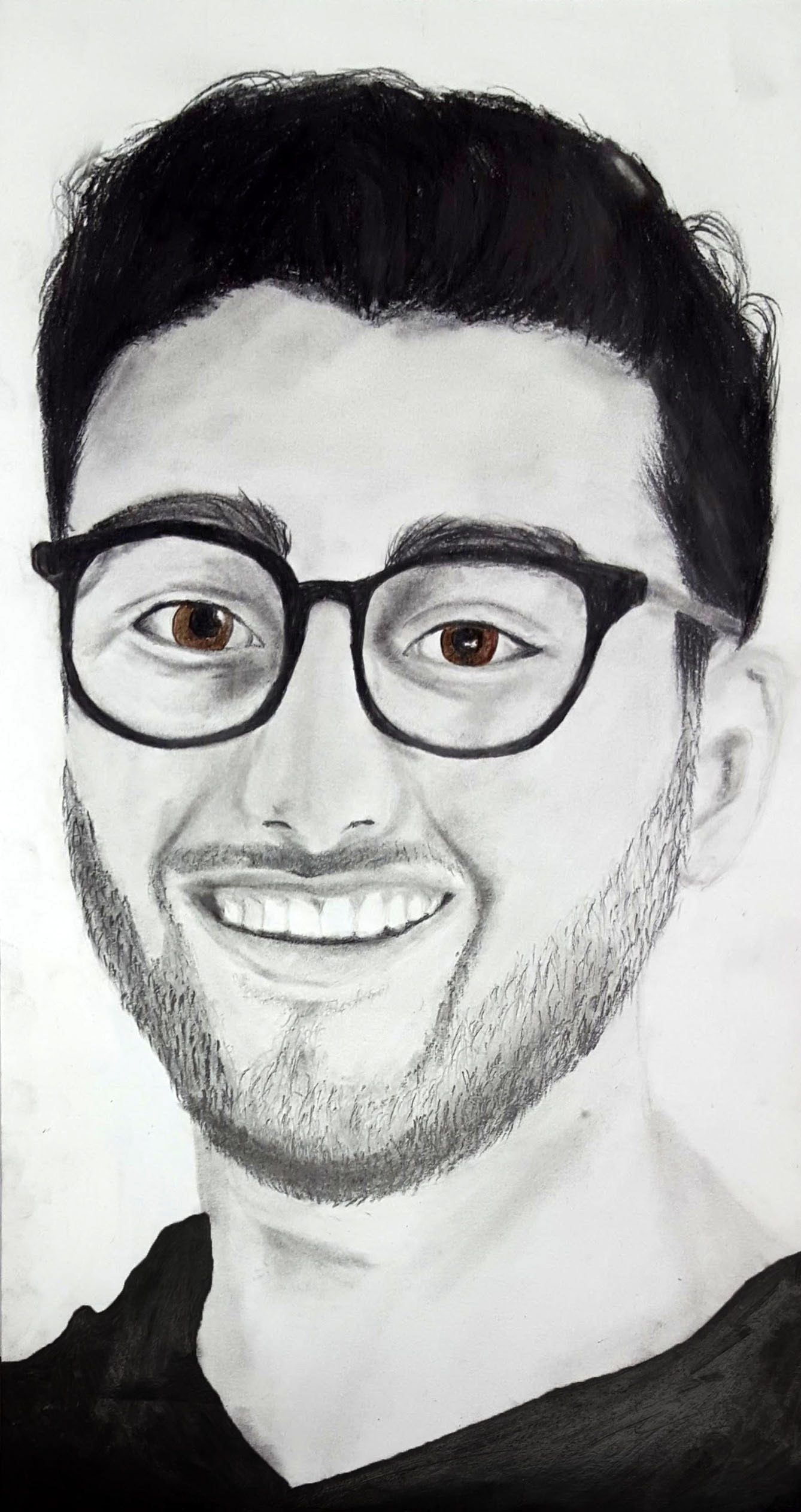 PORTRAIT - GRAPHITE & COLORED PENCIL 11X17