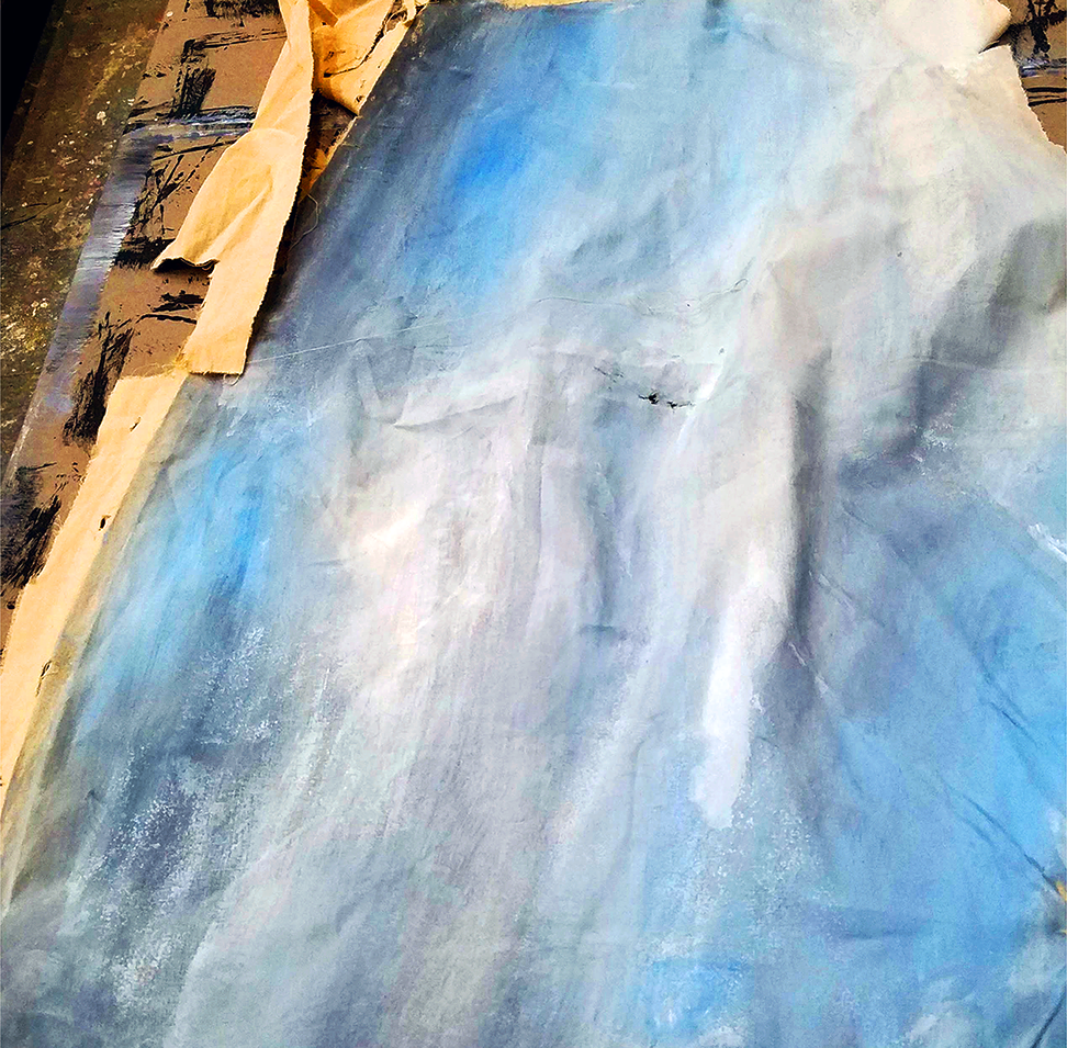 TREE FABRIC PAINT SAMPLE
