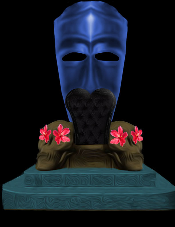 GODDESS OF LOVE MASK CONCEPT RENDERING