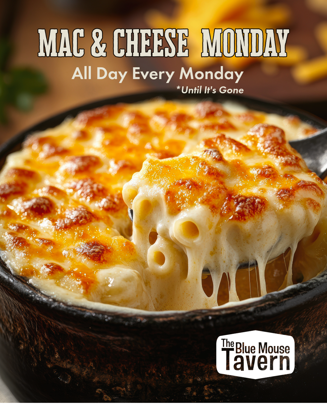 A post to bring awareness to a weekly special for the mythical Blue Mouse Tavern.