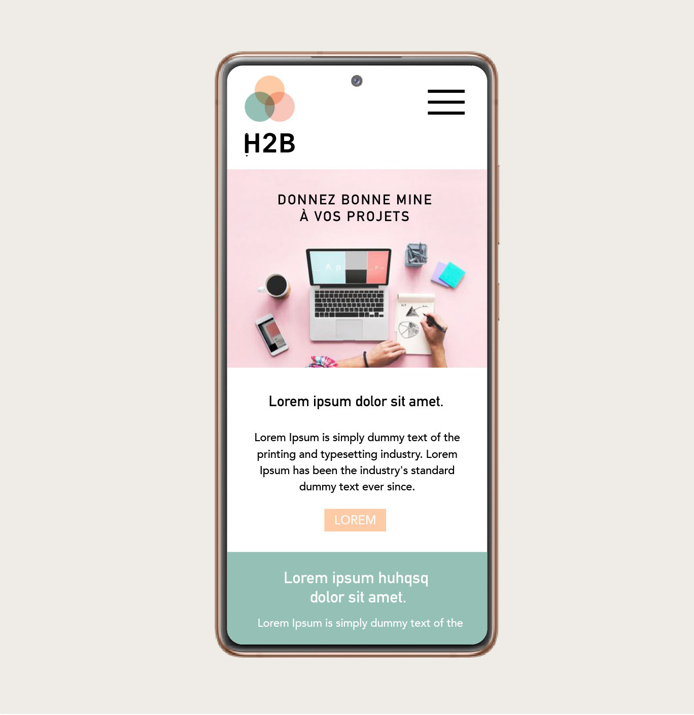 Crea Logo charte H2B