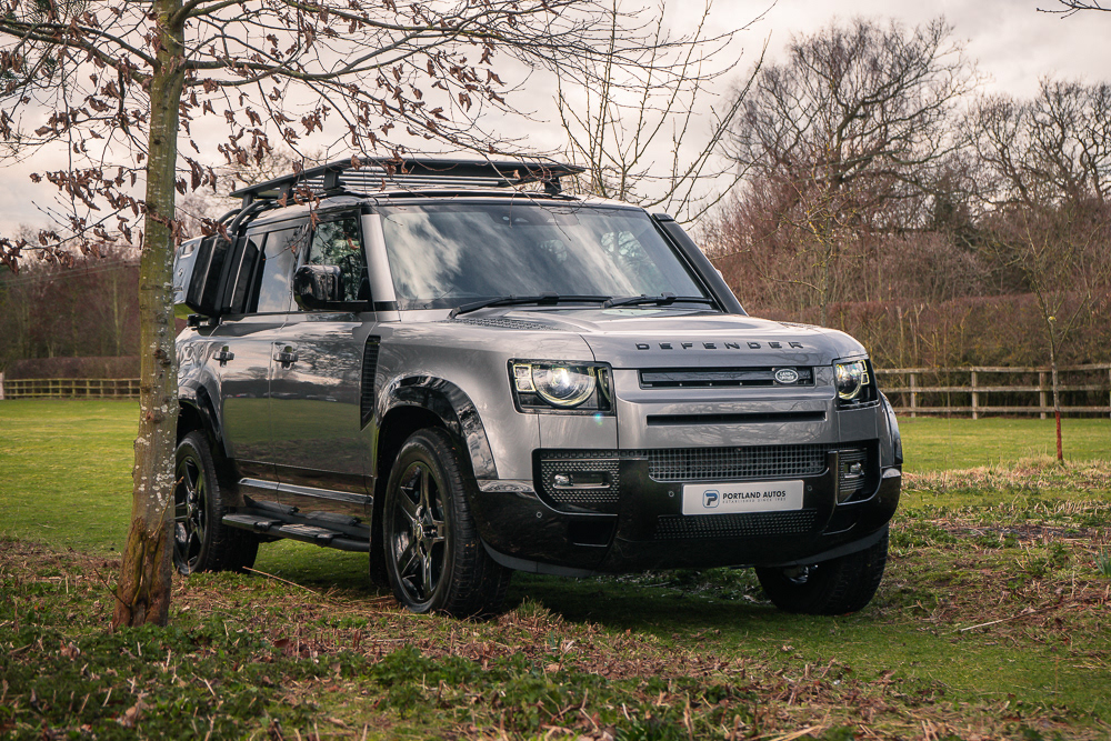 The New 2021 Land Rover Defender Photographed for Portland Auto's