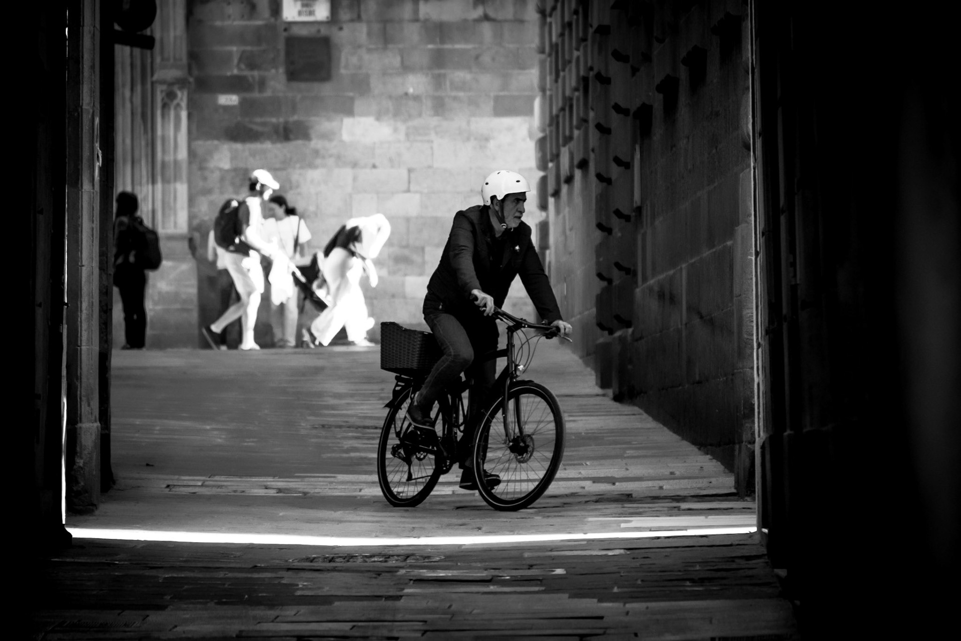 ciclista urbà / urban cyclist