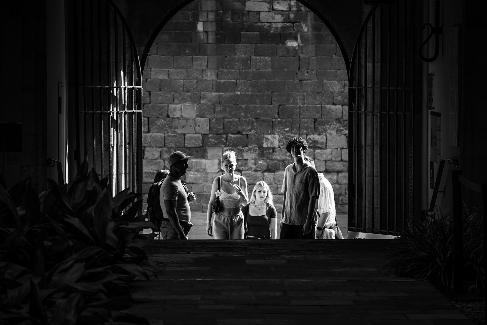 entrant en escena / entering the scene