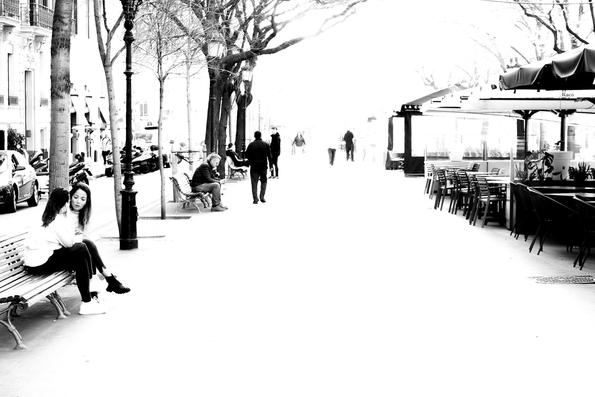 cap el blanc / towards the white