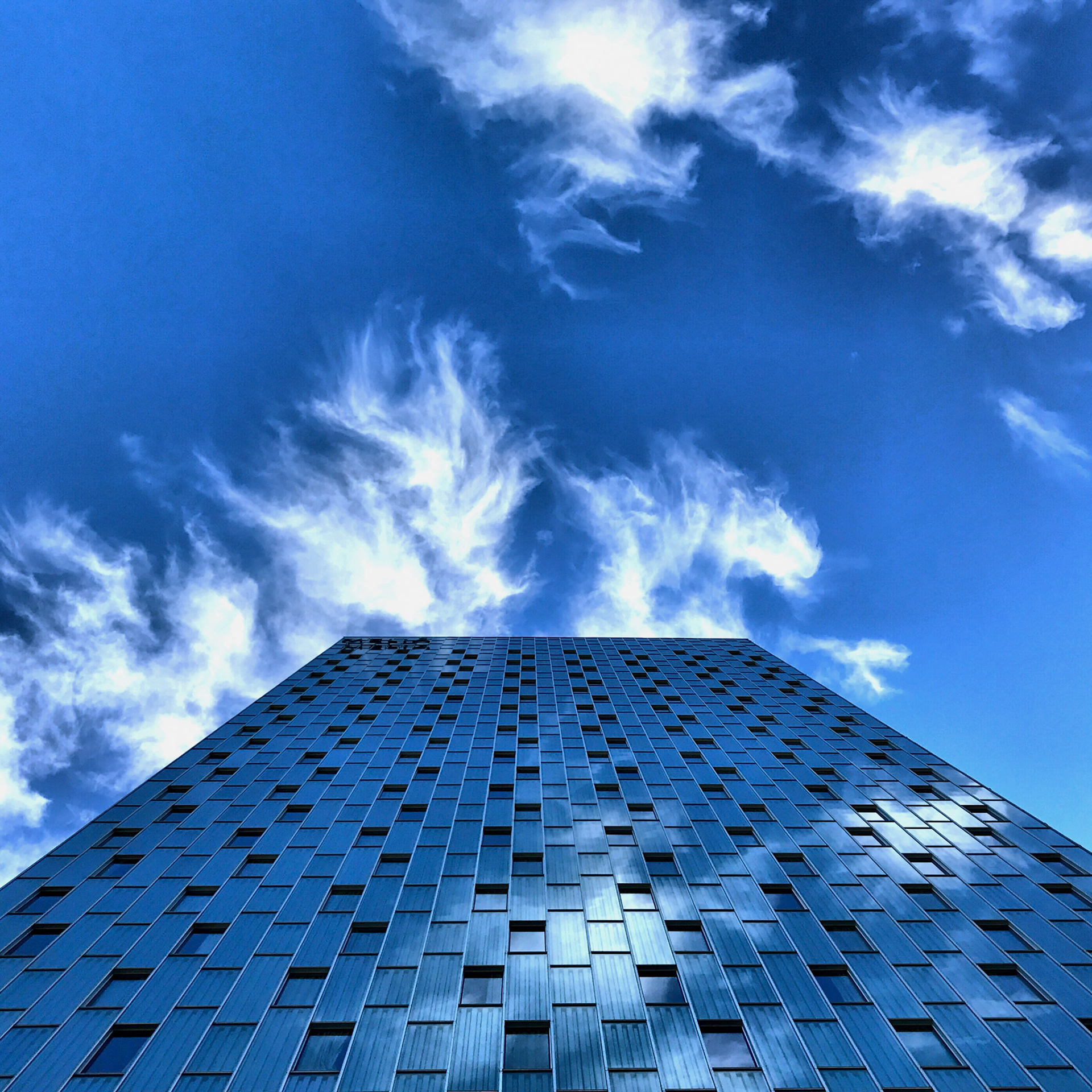 blue, white, sky / blau, blanc, cel