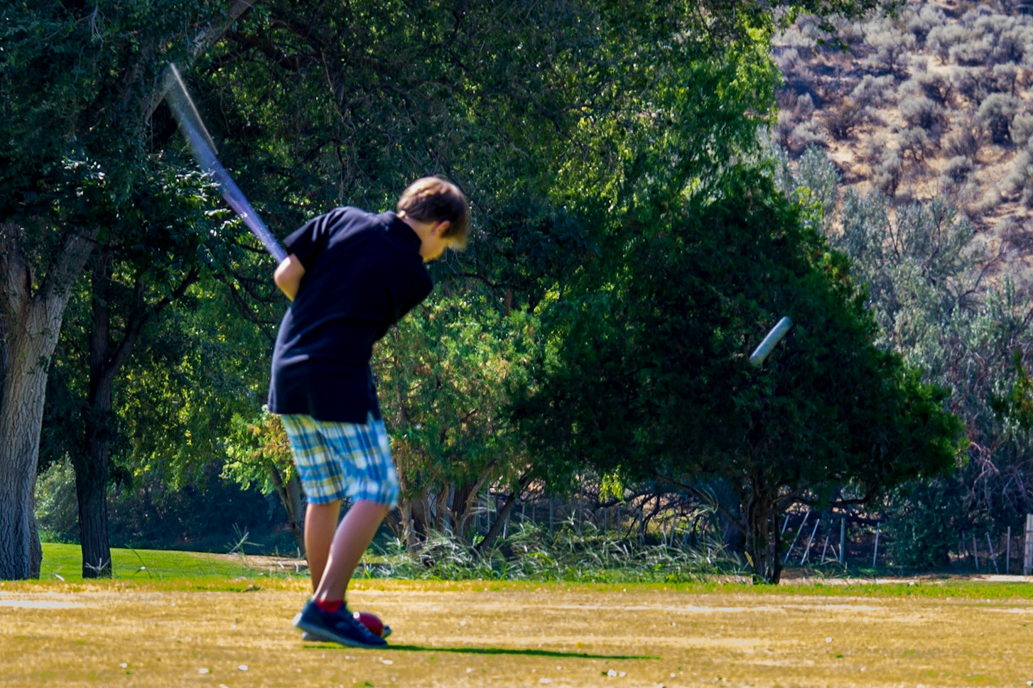 Keeping His Head Down