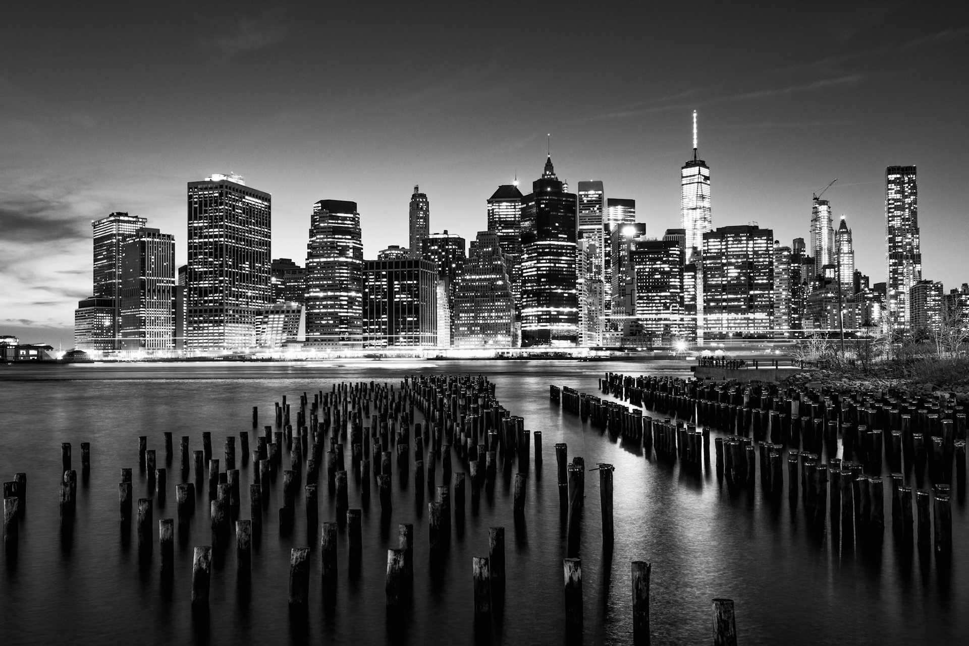 New York City Skyline at twilight