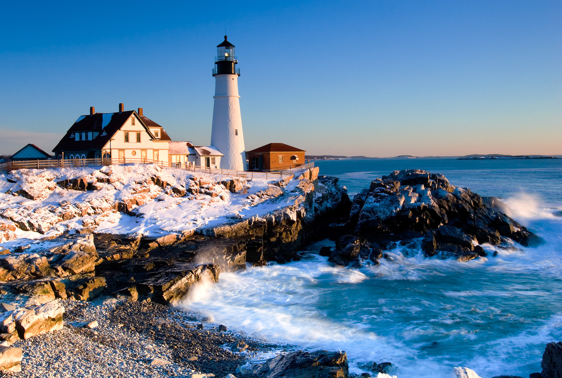 Portland Head Light at Sunrise