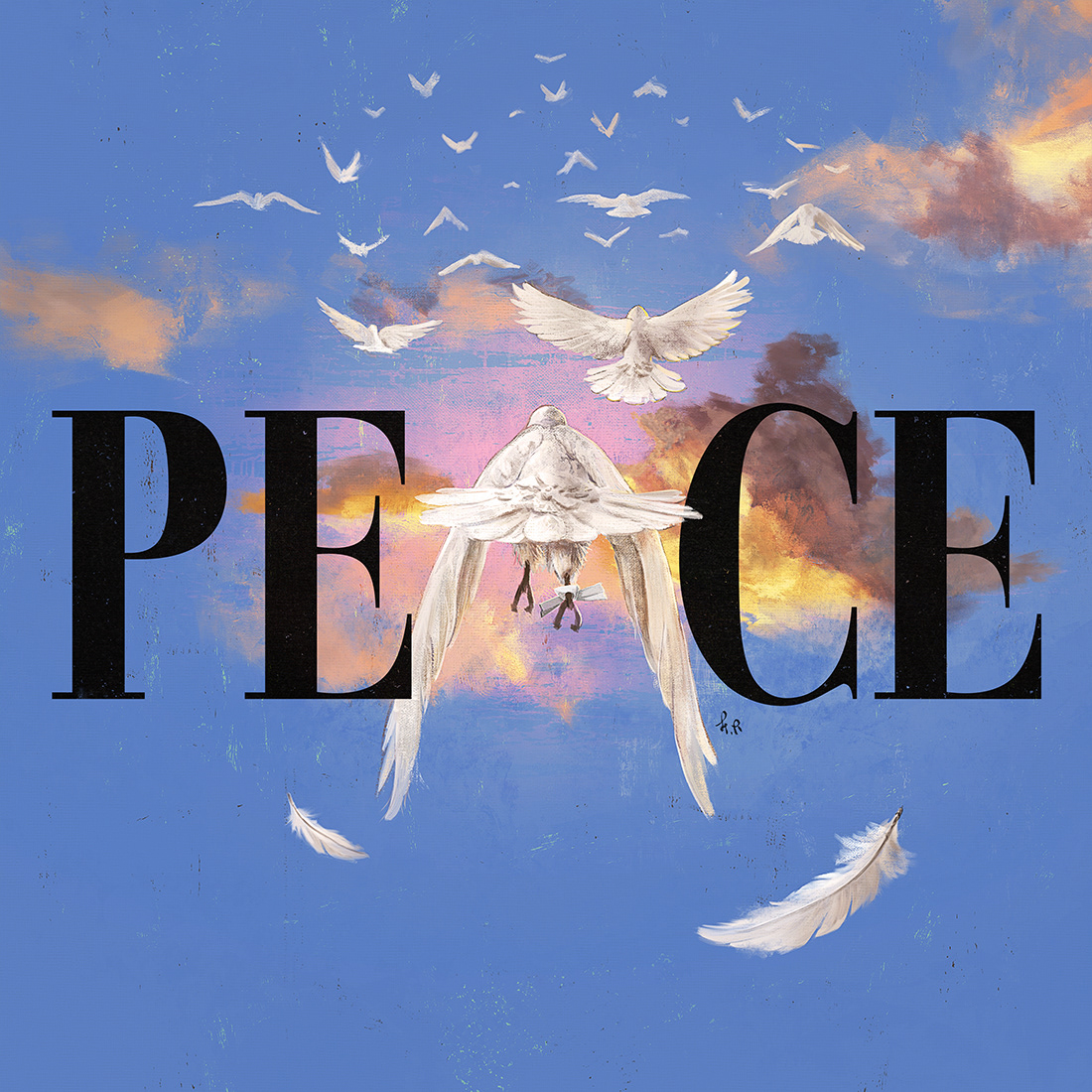 Peace all over the world.
