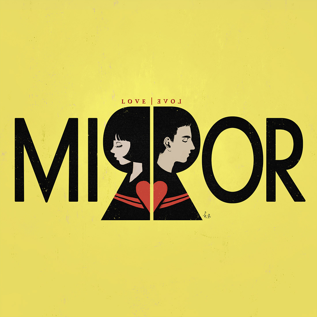 Love is like a mirror. Your emotions are conveyed to others and reflected back.