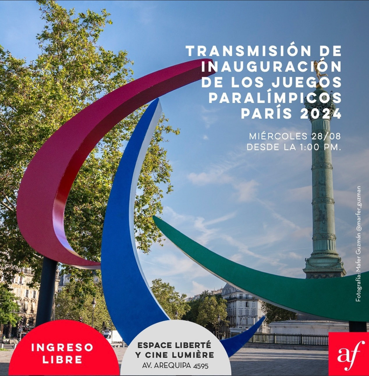 Alianza Francesa de Lima, 2024