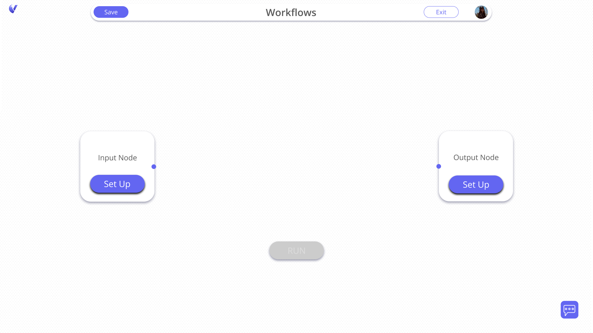 Workflow Editor - Start
