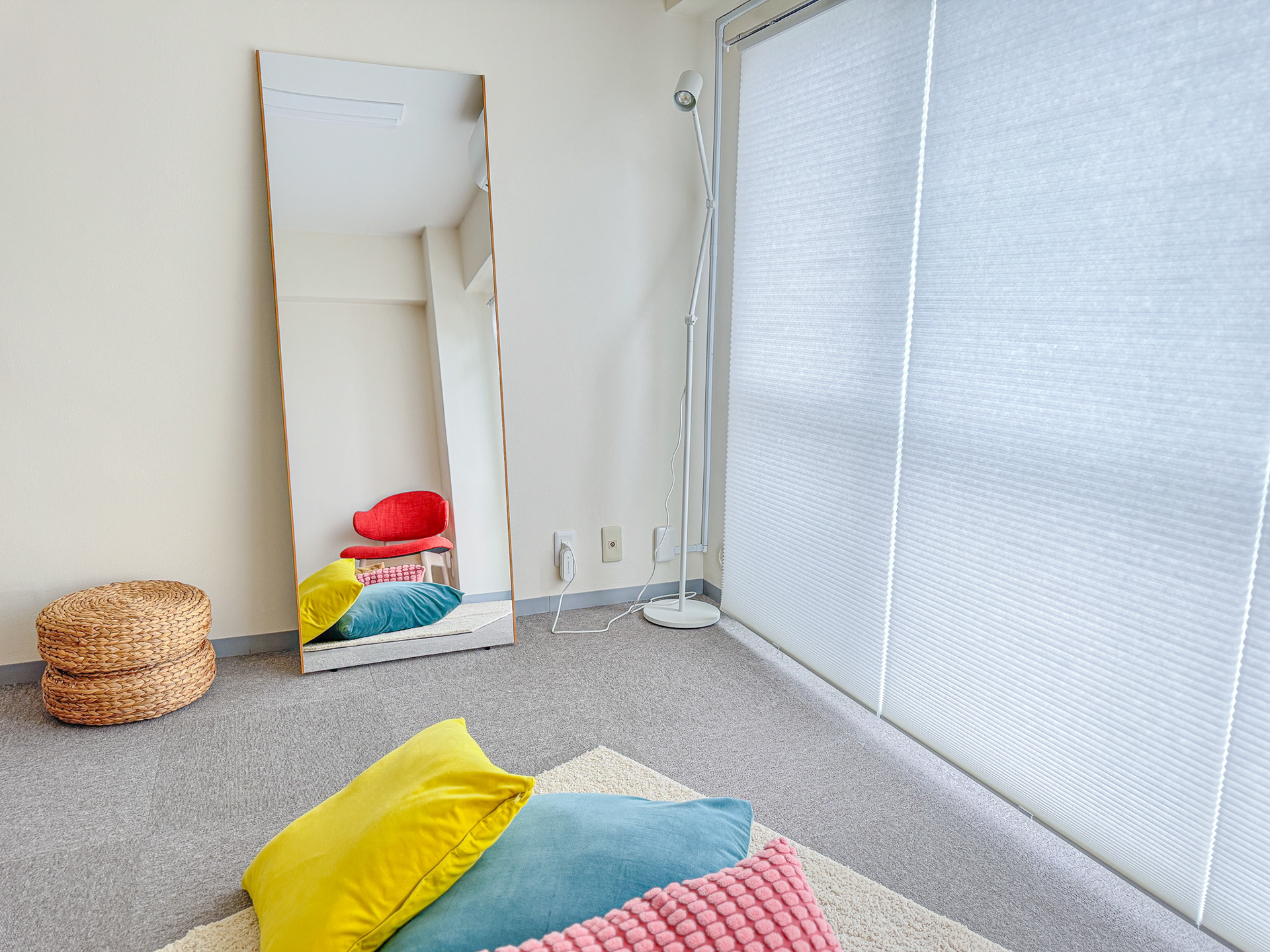 大鏡は割れない軽量鏡で安心🎵