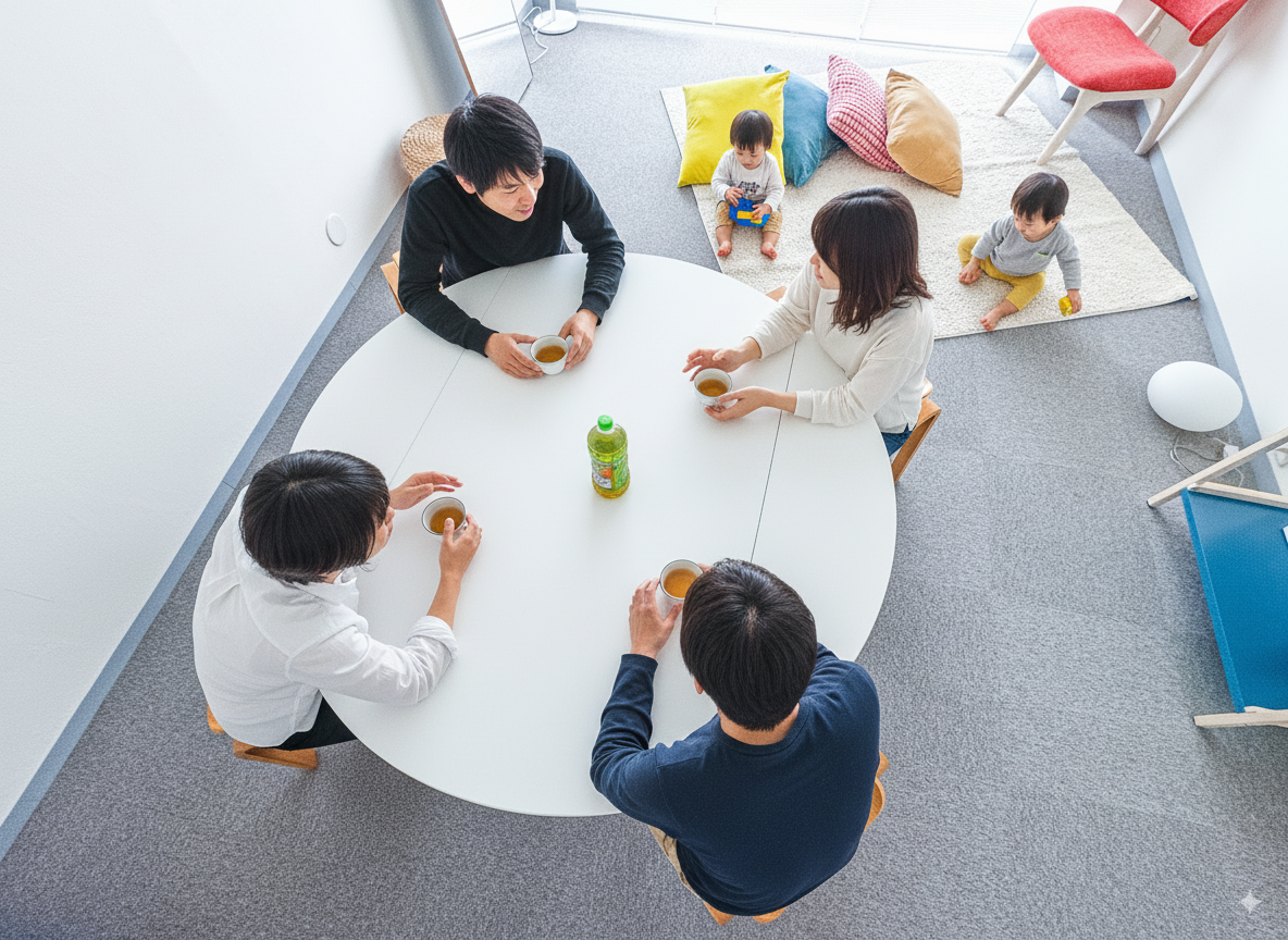 パパママ会も心置きなく