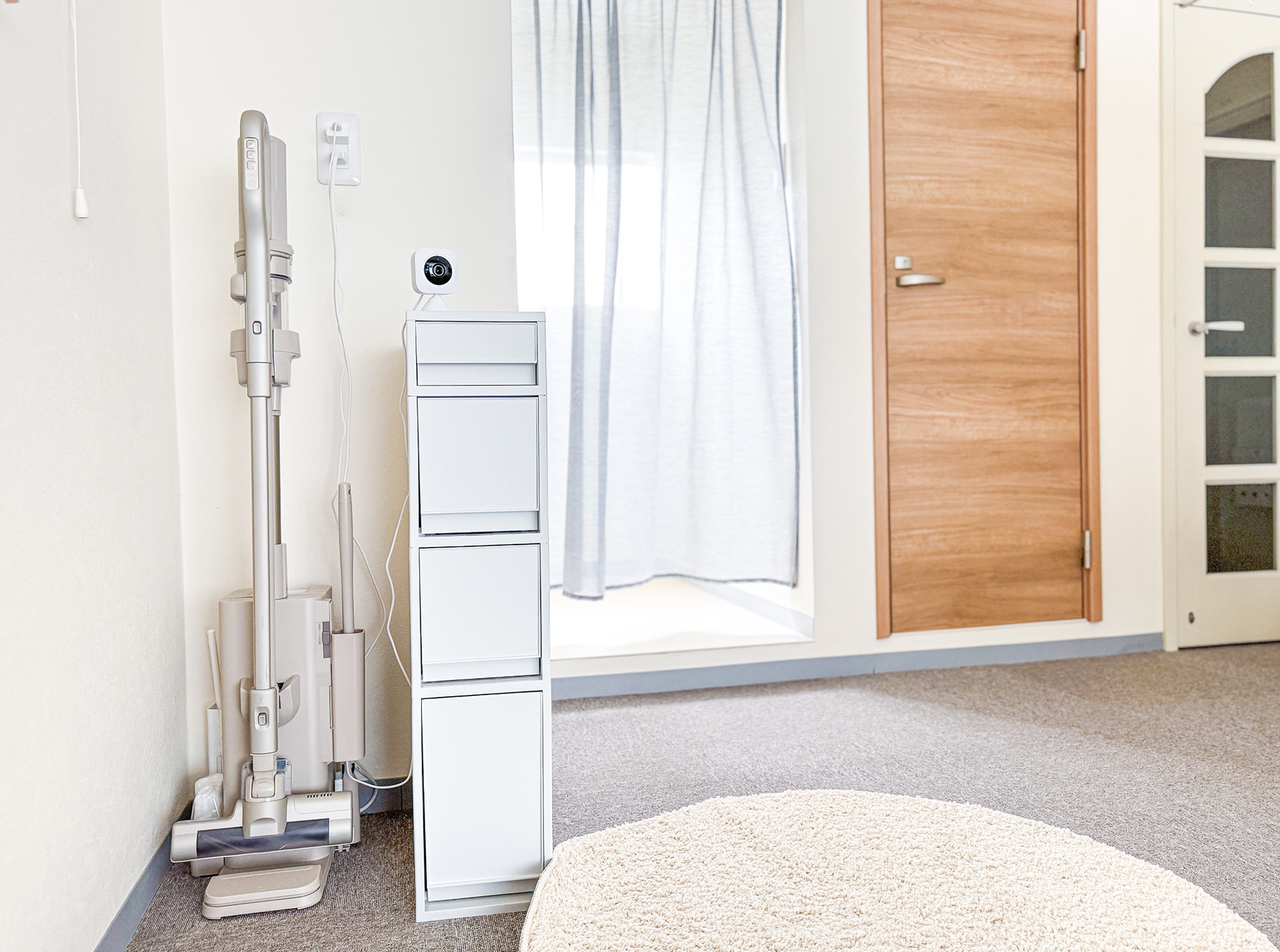 入り口側からも彩光があり明るい