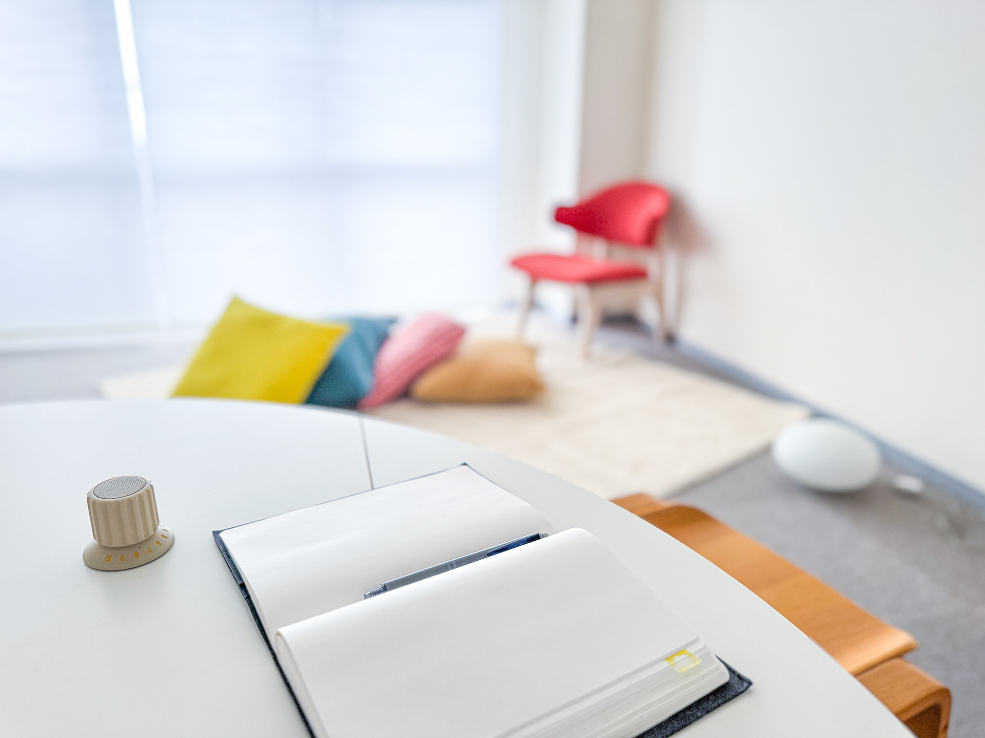 Bluetoothスピーカーで音楽も