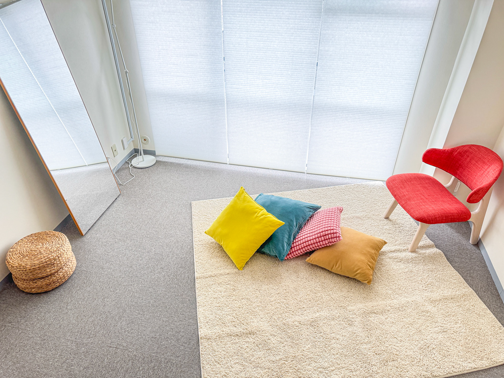 ラグスペースはゆったり🎵お子様がいても◎