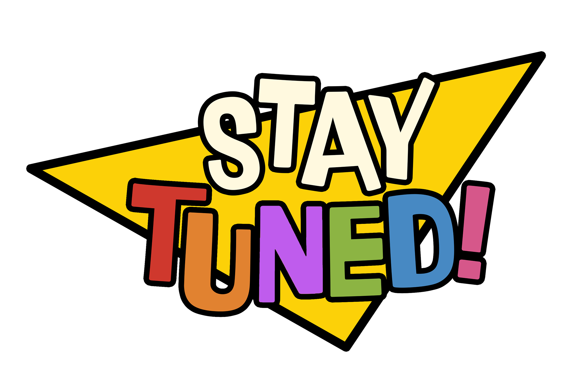 "STAY TUNED!" Logo
