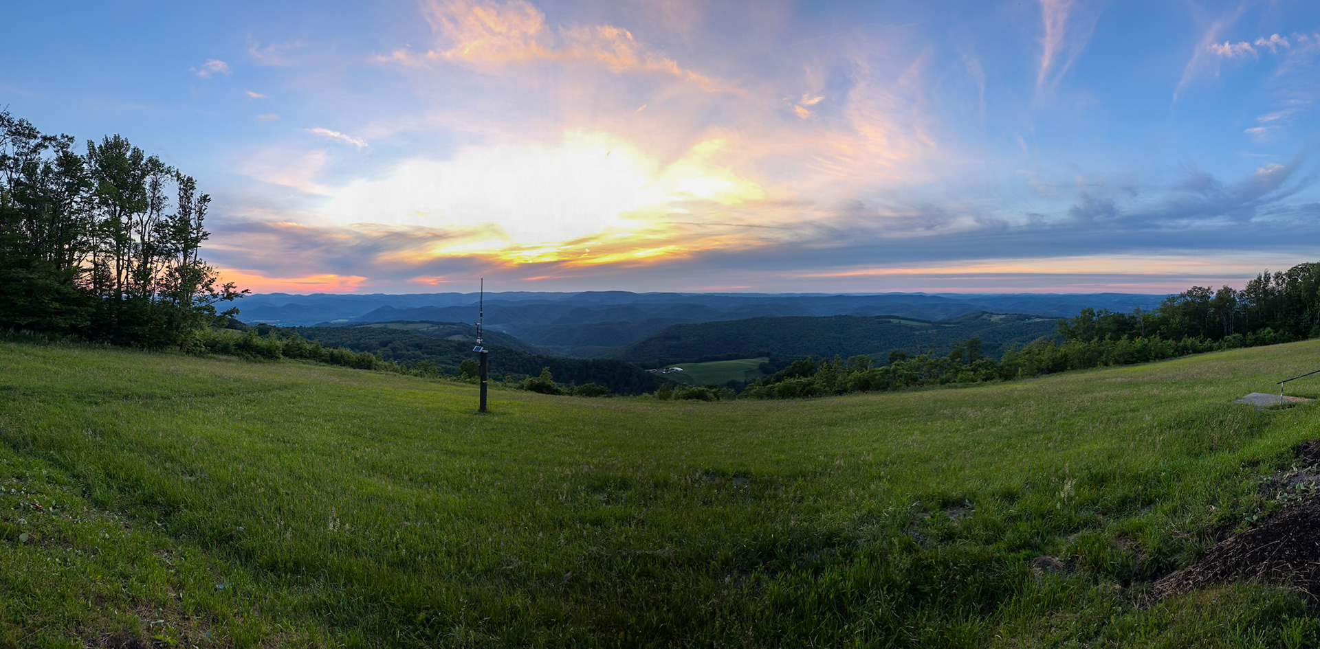 Scenic overlook in western Maryland