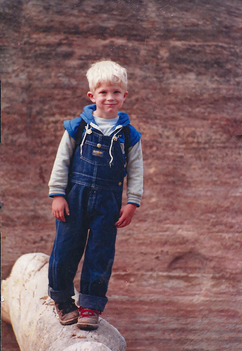 Nate in Coyote Gulch, Utah