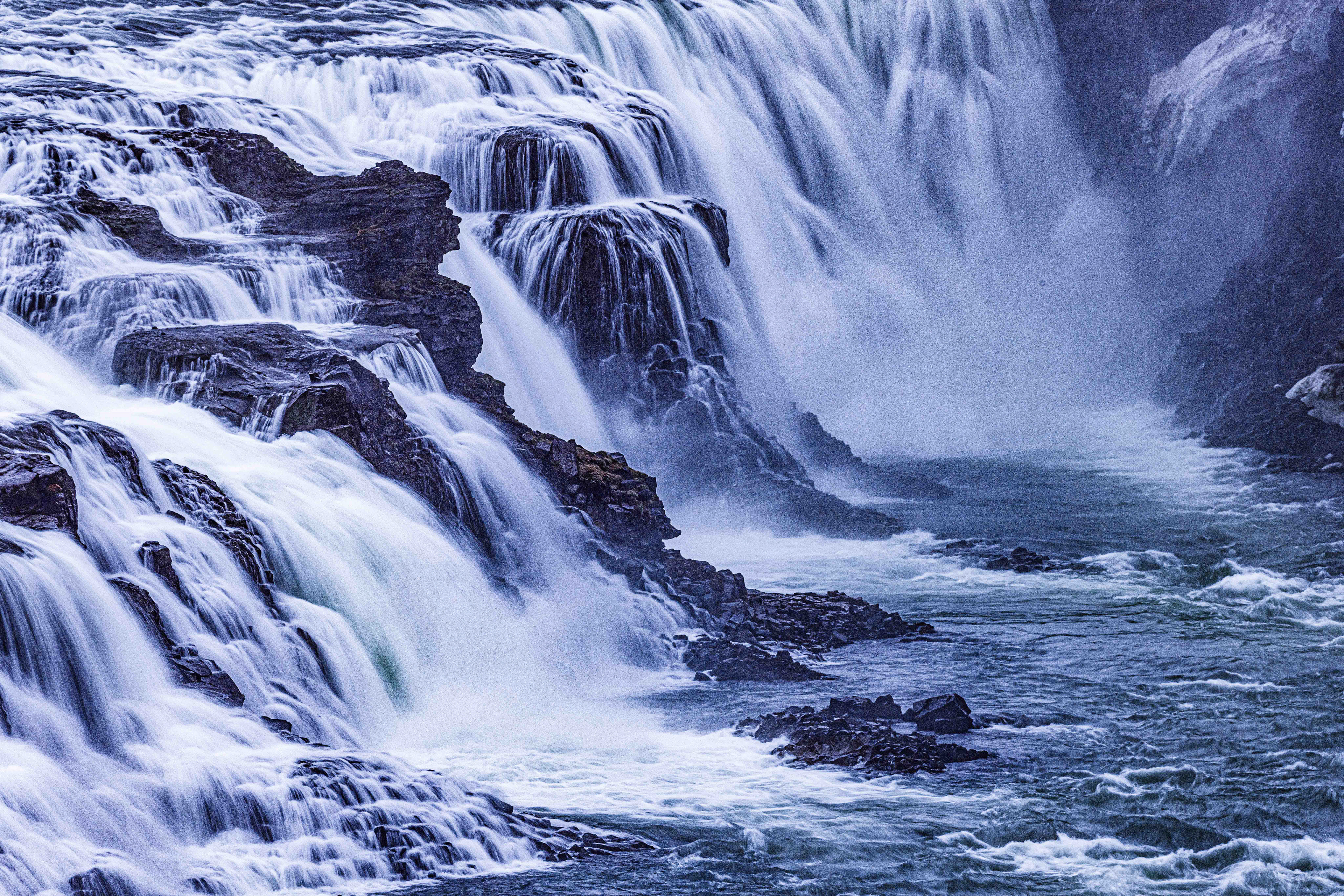 Gulfoss waterfall