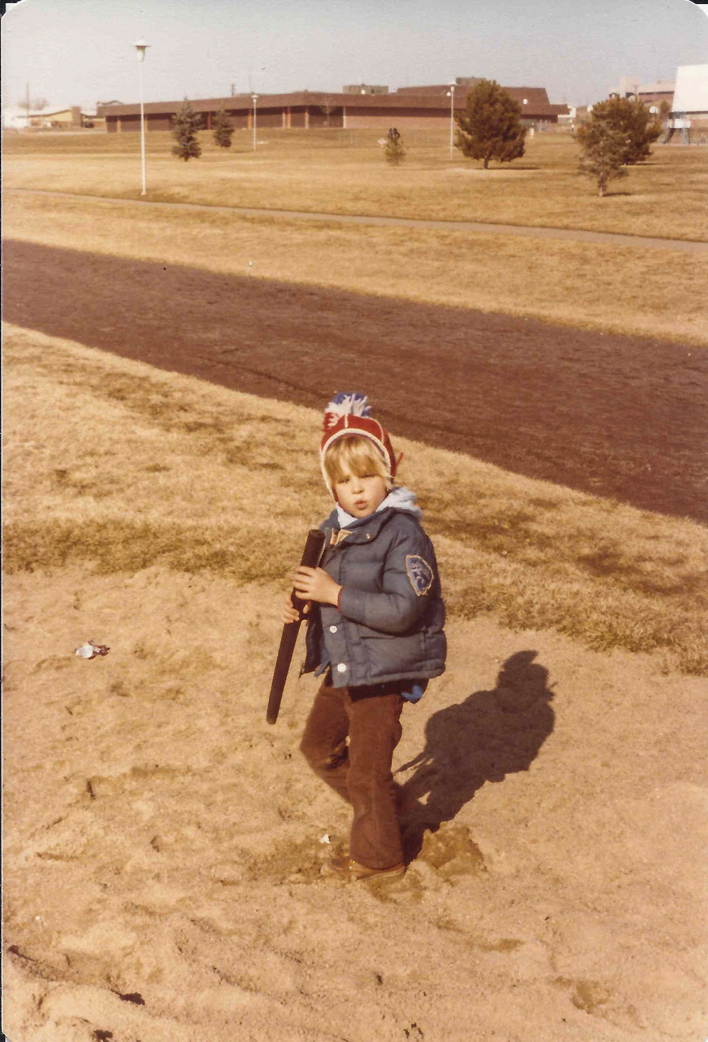 "I was trying to get the sand outta dat thing."