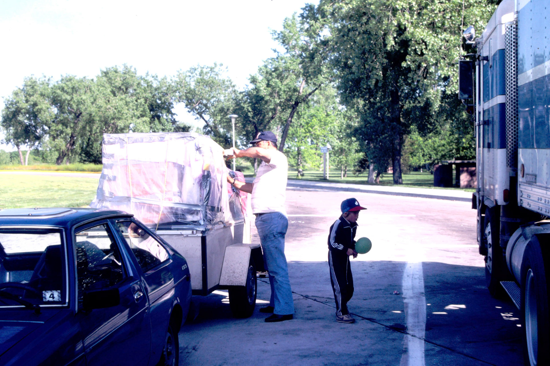 I-80 Rest Area in Nebraska