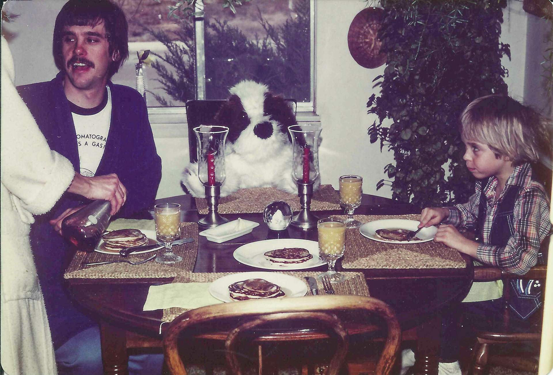 Christmas Morning Breakfast 1980