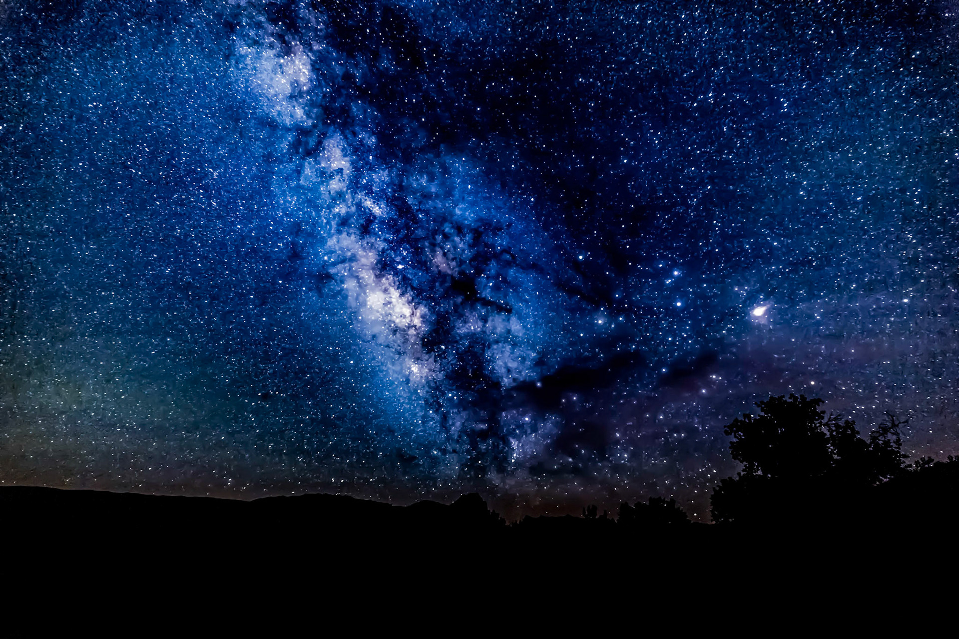 Our galactic core from our camp on the San Juan - June 2016