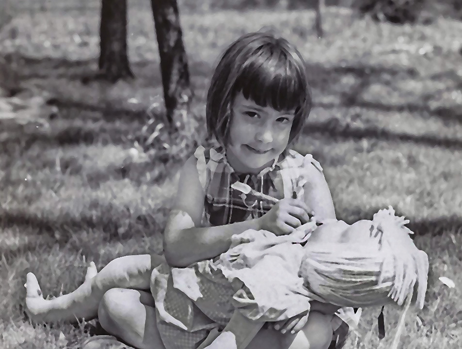 Ginger didn't like that doll.