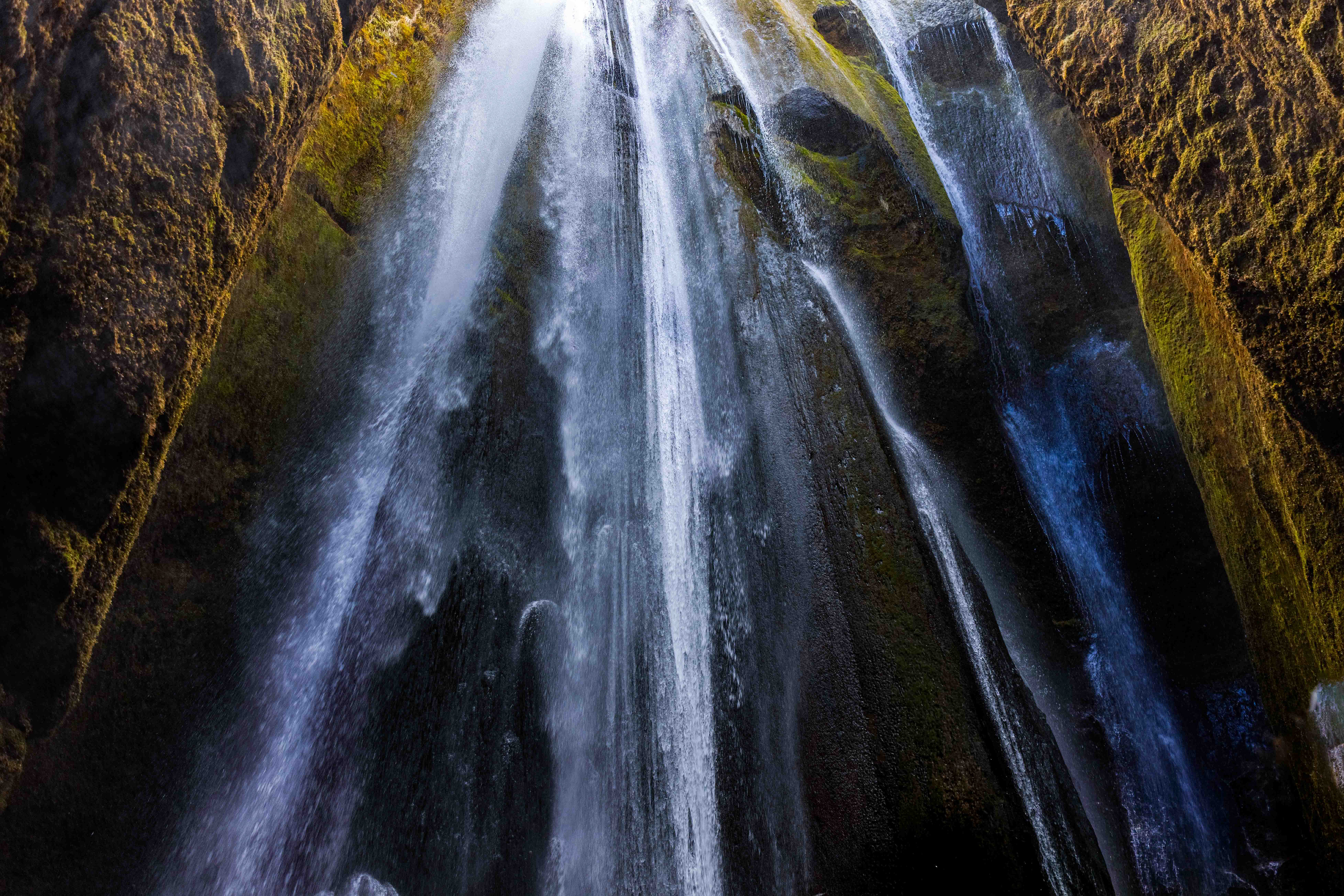 Gljúfrabúi waterfall
