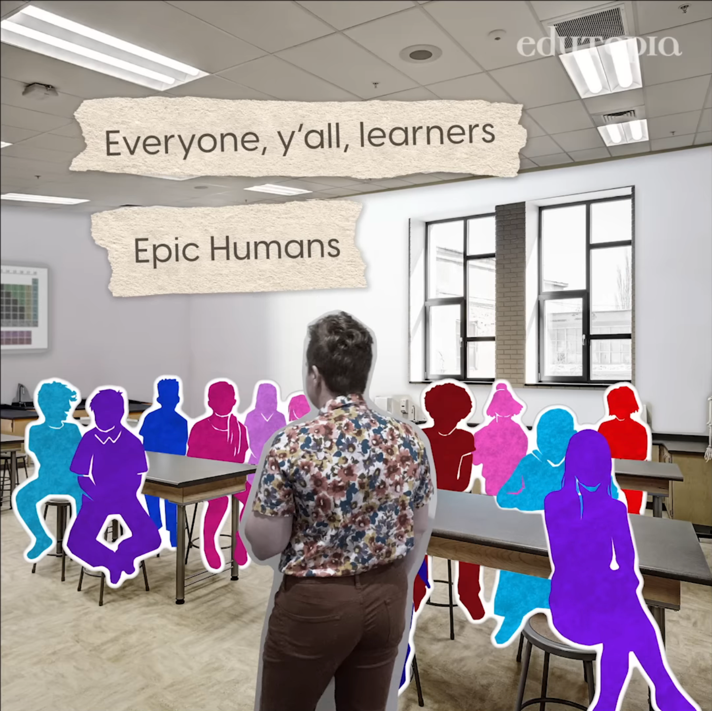 Animated collage for "3 Tips for Making Your Classroom More Gender Inclusive"