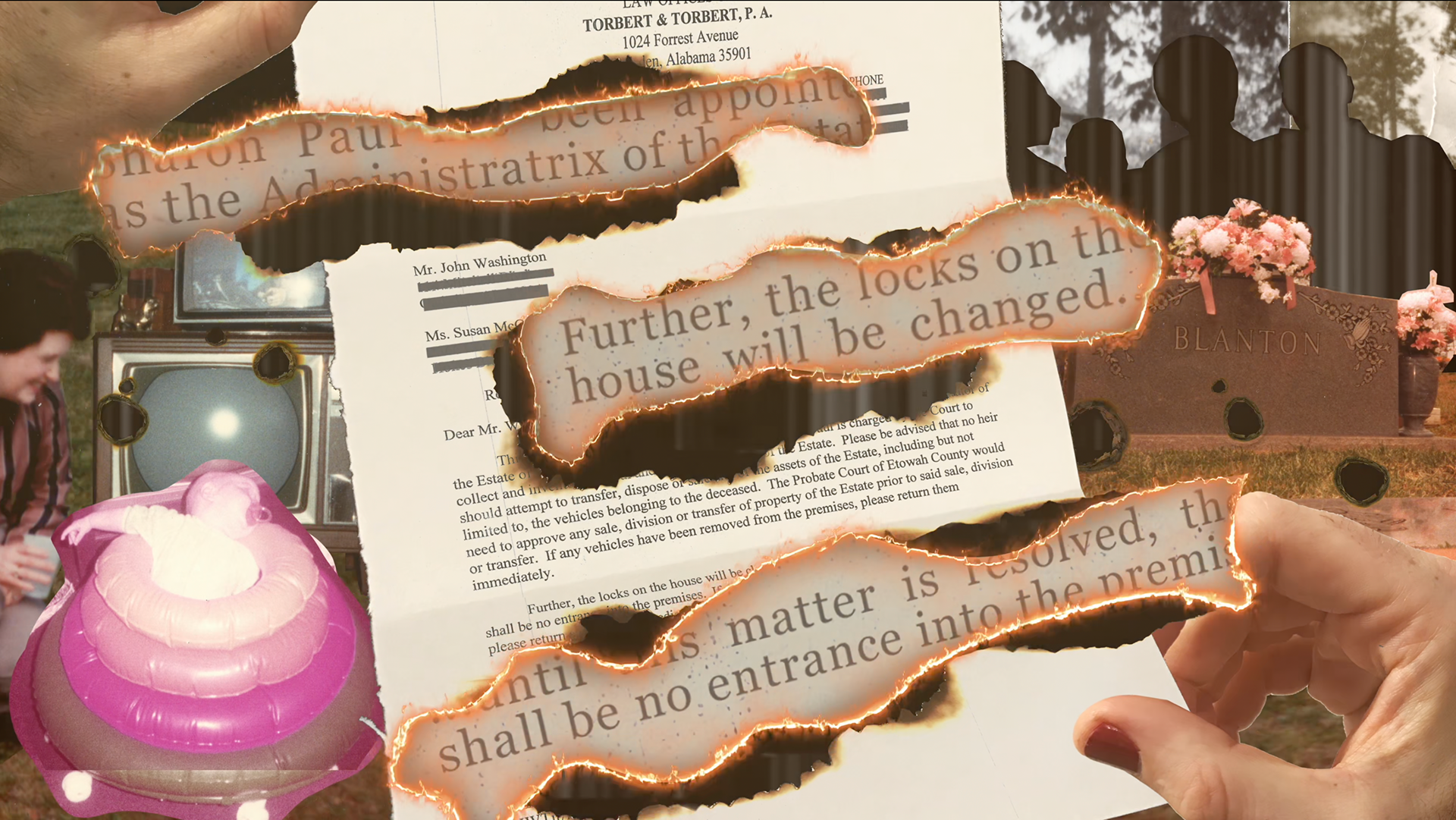 Animated photo collage for Socks on Fire (Tribeca, 2020)