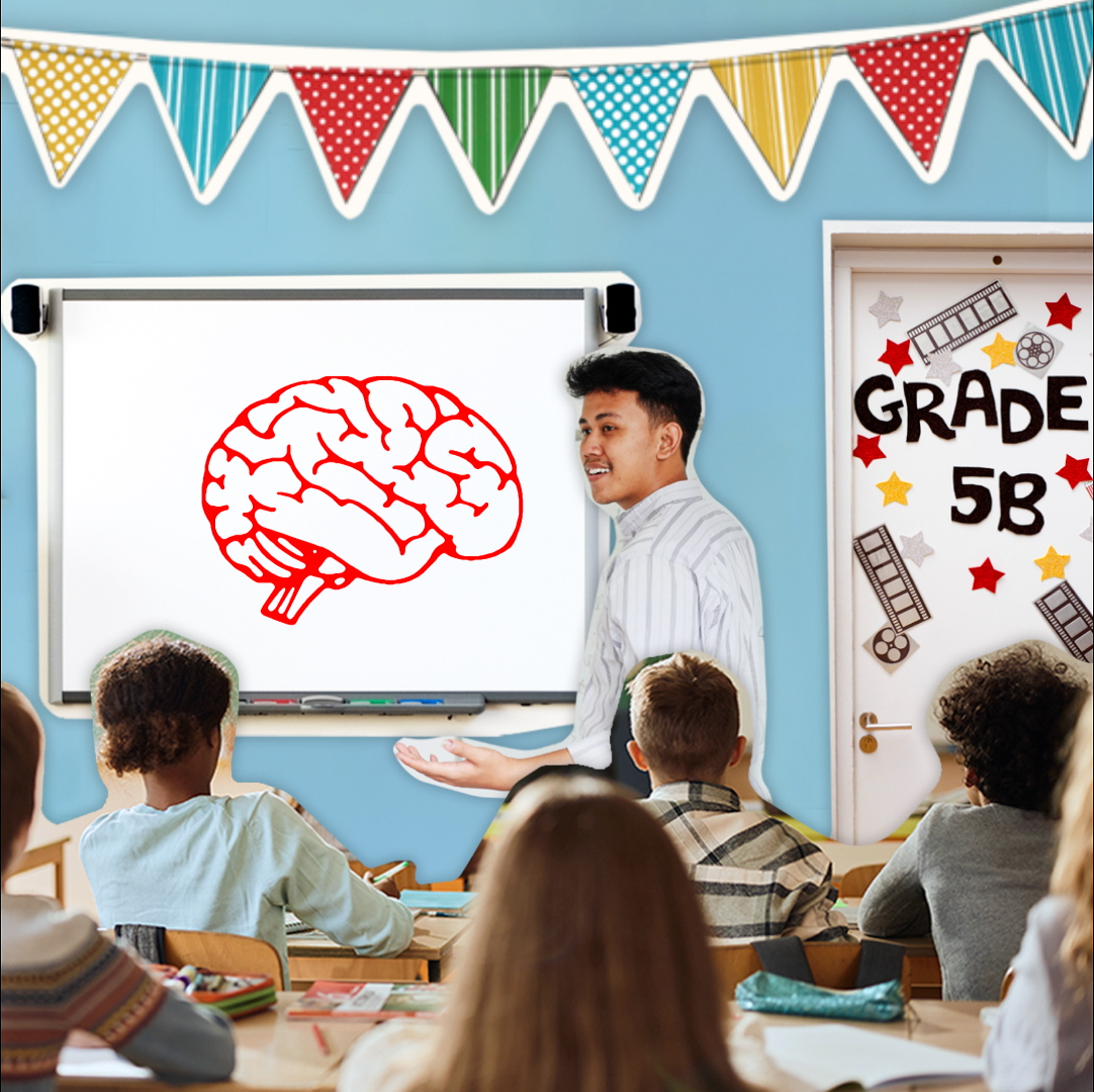 Animated photo collage for "The Mysterious Power of Brain Breaks"