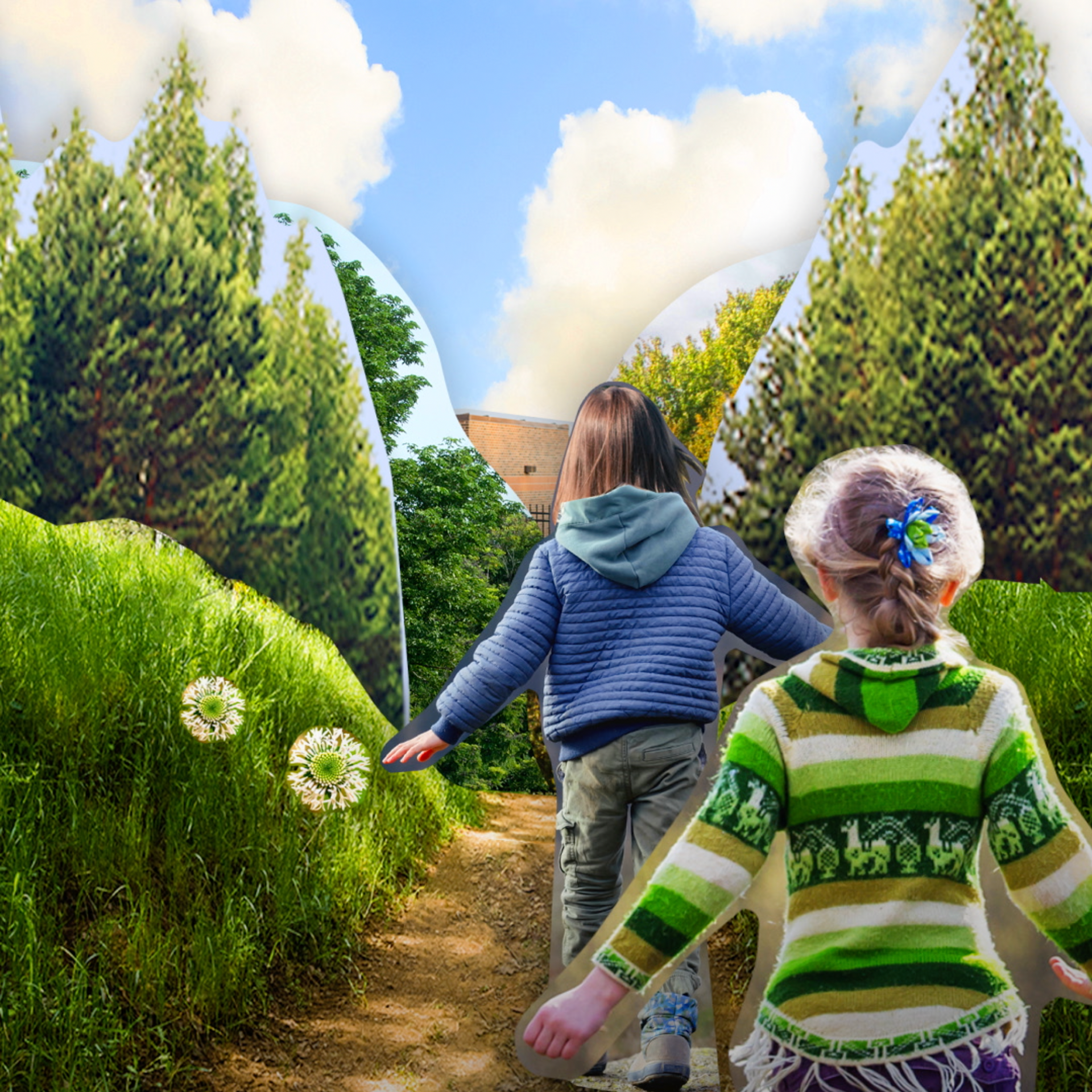 Animated photo collages for "The Mysterious Power of Brain Breaks"