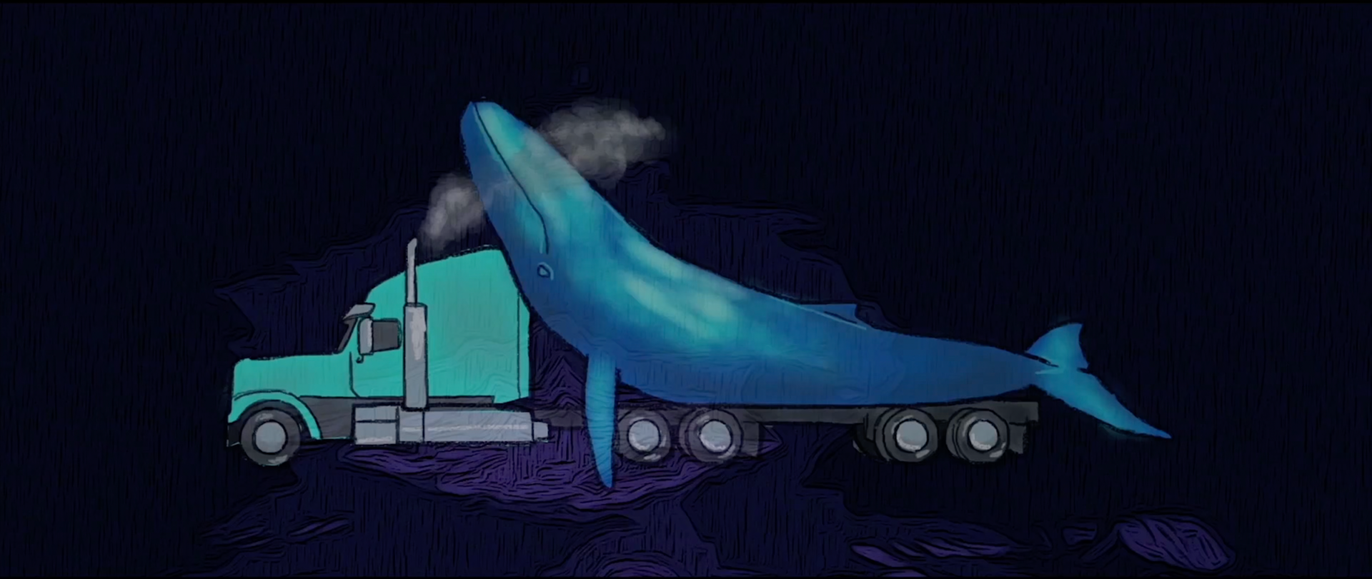 Illustration and motion design for "The Phantom 52" (Sundance, 2019)