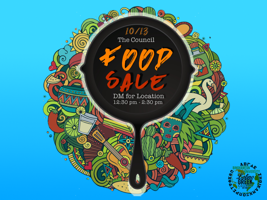 Latino Greek Council Food Sale