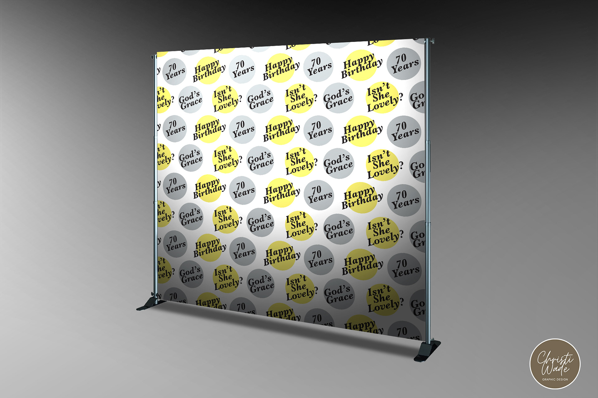 Birthday Photo Backdrop