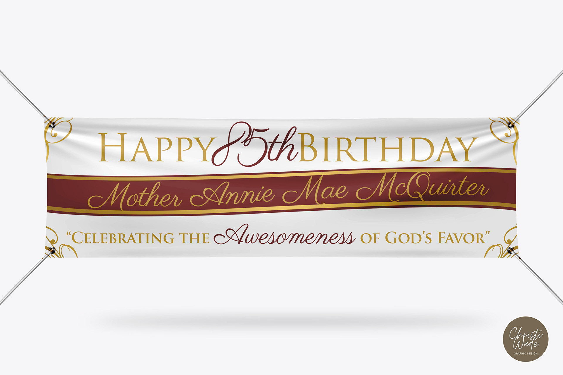 Birthday Celebration Banner