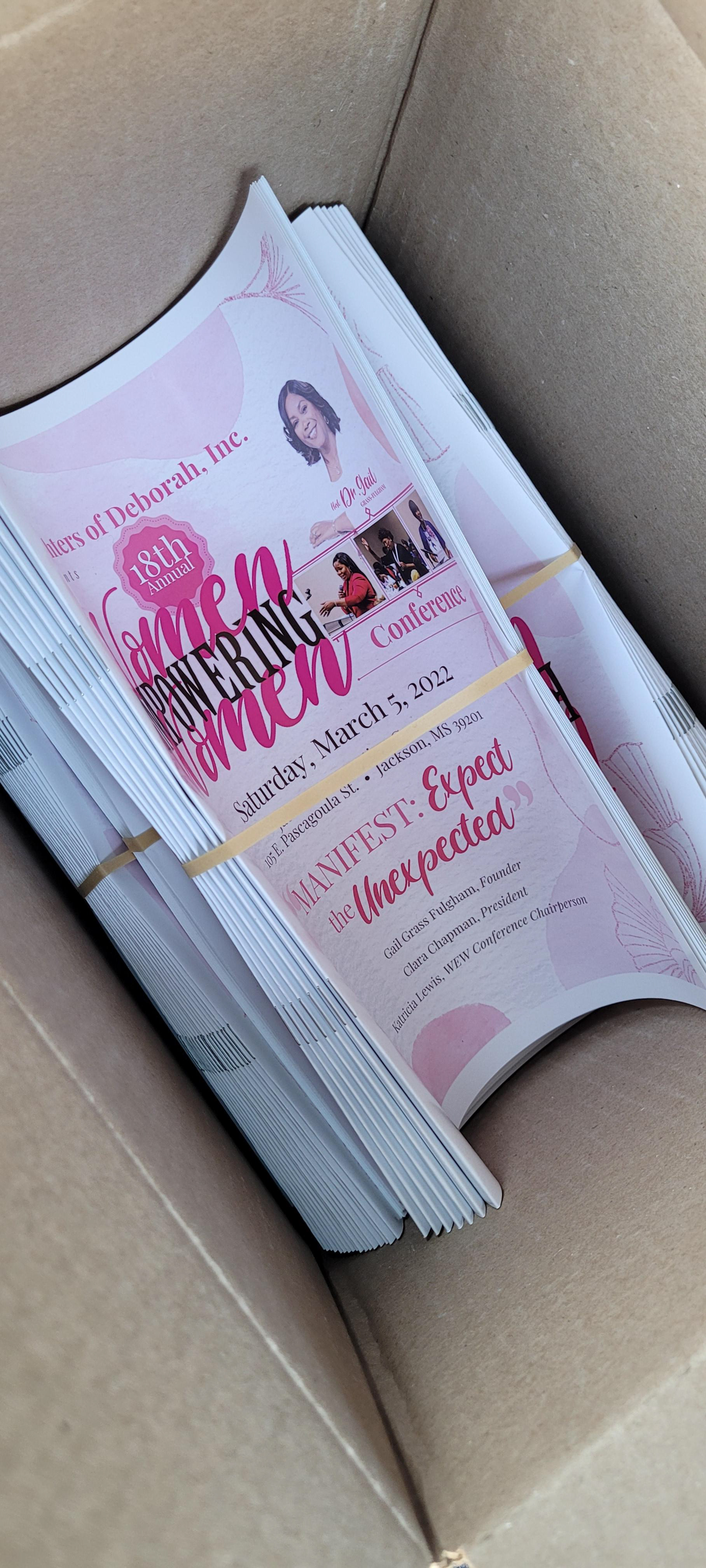 Event Program Booklets
