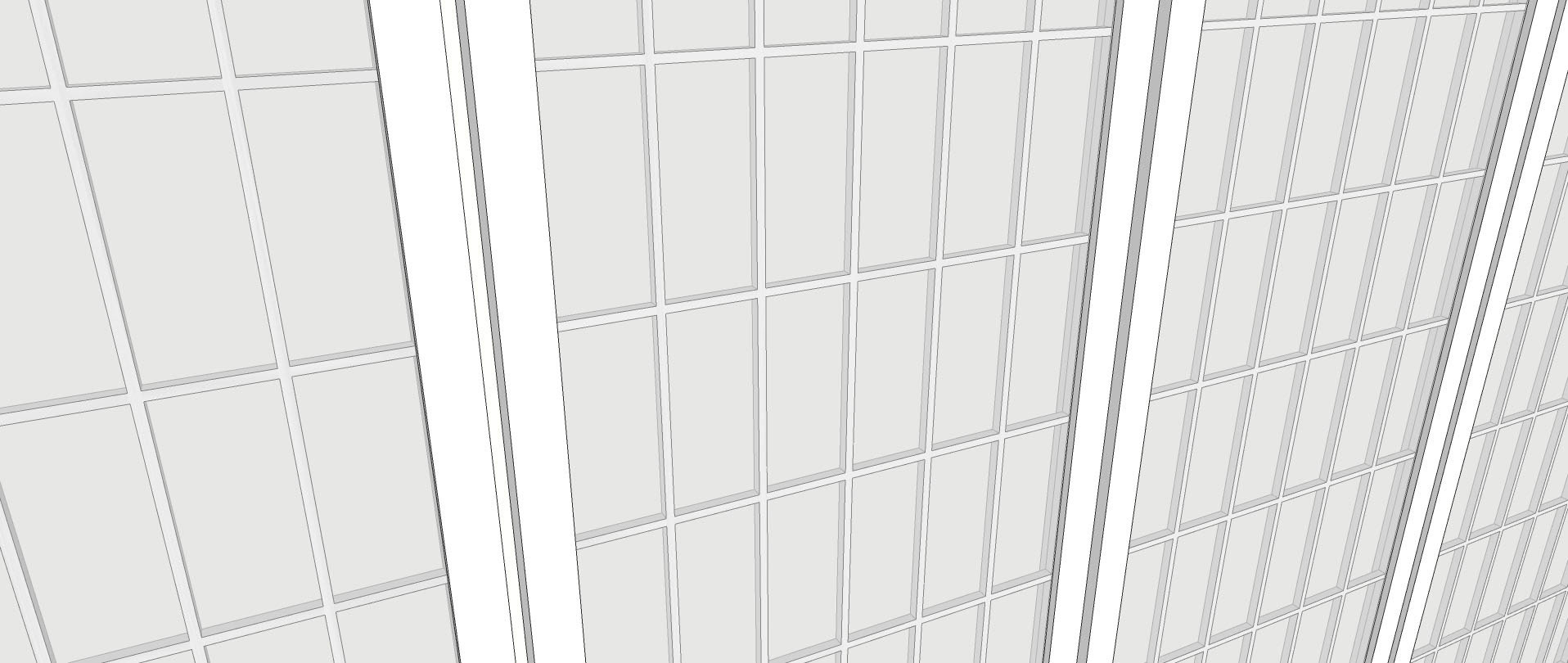 Work in progress! 3D Modelling a folding room divider, close ups of detail, considering set decoration/interior design. 