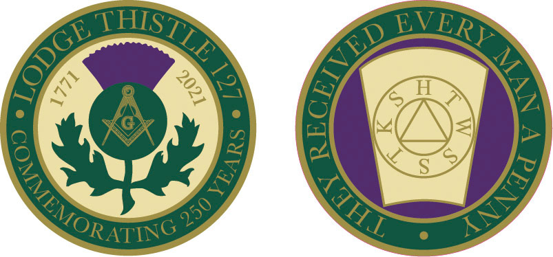 250 127 Thistle Medal