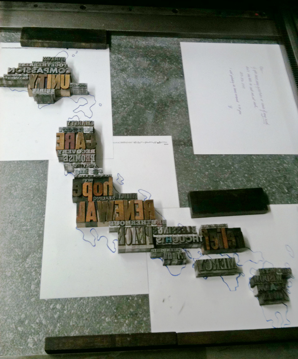 initial map layout