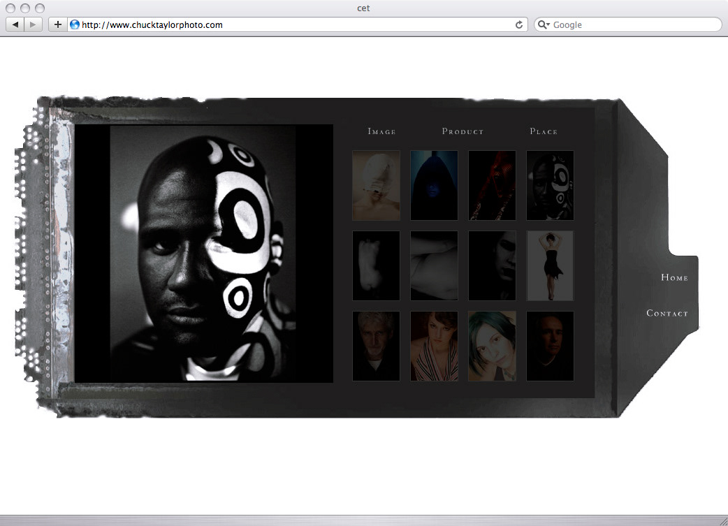 Web Design for Chuck Taylor Photography
