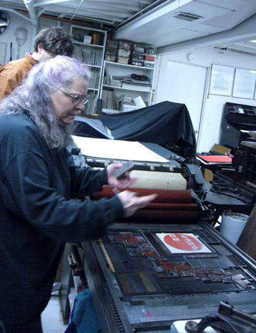 Bonnie Thompson Norman, the Master printer